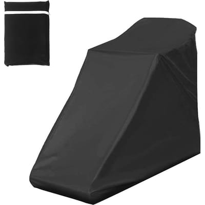 Housse de tapis de course pliante, étanche à la poussière, universelle, adaptée à la course à pied et au sport noir