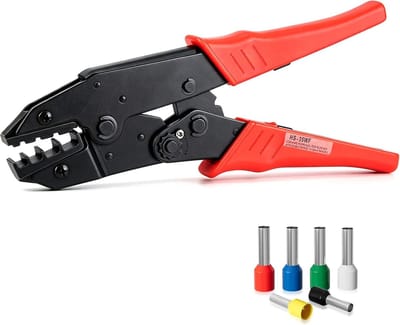 Professionele Crimping Tangen voor Draadverbindingen - Geschikt voor 10-35mm² en 8-2AWG Terminals, Ideaal voor Tubes en Voorgeïsoleerde Aansluitingen