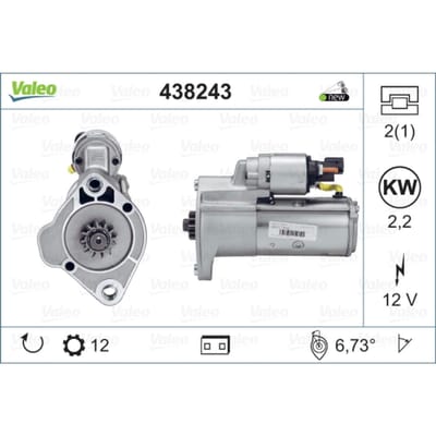 Starter VALEO 438243
