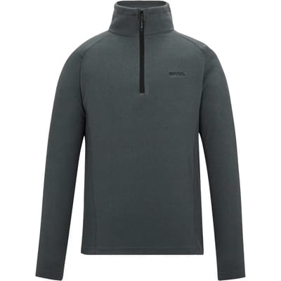Montes Heren Lichtgewicht Fleece met Halve Rits voor Wandelen