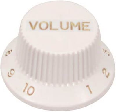 Boston KW-240-V Bellknop - Stijlvolle Witte Volumeregelaar