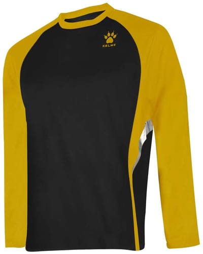Kelme Gravity T-shirt Met Lange Mouwen Oranje,Zwart S Man