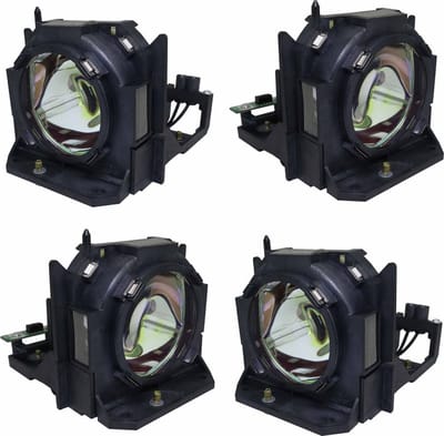 Beamerlamp geschikt voor de PANASONIC PT-DZ12000U beamer, lamp code ET-LAD12KF. Bevat originele SHP lamp, prestaties gelijk aan origineel.