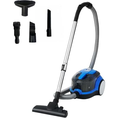 ochama Stofzuiger met Snoer 800W, Zakloze Stofzuiger met 17.5 kPa Zuigkracht, Automatisch Snoeroprolsysteem, 1.1L Stofreservoir, Wasbaar Filter,