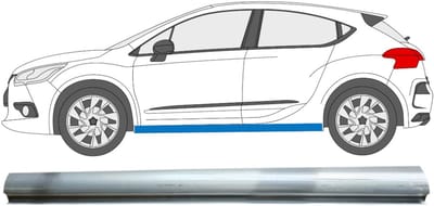 Reparatie dorpel onderste deel voor Citroen DS4 2011-2015 / Links