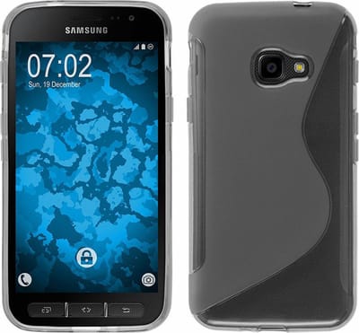 Pearlycase Geschikt voor Samsung Galaxy Xcover 4/4s Transparant TPU Siliconen case hoesje