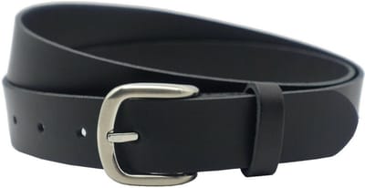 Heren Riem Extra Lang Zwart - Broekriem - Nette Riem - Pantalon - Taillemaat 150 - Totale lengte van de riem 160cm - Extra Lange Riem - Echt Leer XXXL Riem