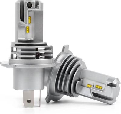TLVX Autolampen H4 Perfect Fit Bi-LED - Hoge Lichtopbrengst - 6000k Helder Wit, CANBUS, CSP LED CHIP, 55 Watt, Auto - Scooter - Motor - Tractor - Vrachtwagen - Dimlicht - Grootlicht - Koplampen - Autolamp – Auto lampen 12V - 24V (set, 2 stuks)