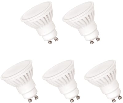 Spectrum LED Lamp GU10 10W - 230V - 920 Lumen - 4000K Neutraal Wit - Natuurlijk licht - Energiezuinig - 5 stuks