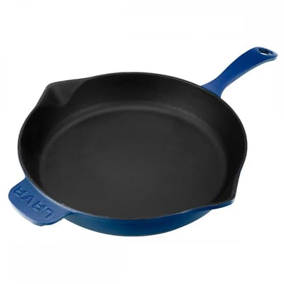 Lava Koekenpan - 28 cm - 2.3 liter - Gietijzer - Blauw