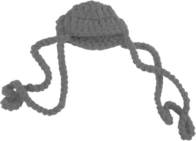 Comfortabele Neuskap voor de Winter - Warme Neusbedekking met Standaard Ontwerp in Grijs voor Koude Dagen