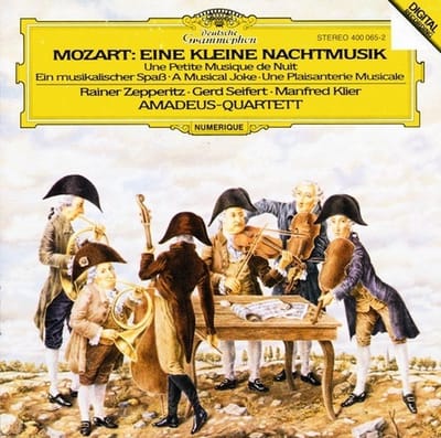 Deutsche Grammophon W. A. Mozart Klassiek Rainer Zepperitz, Amadeus Quartet