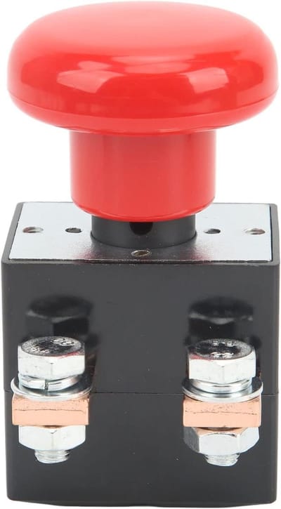 Noodstop Drukknop - Noodschakelaar Stopknop - Veiligheid Apparatuur - IP67 Waterdicht - 50mm Montagegat - Rood