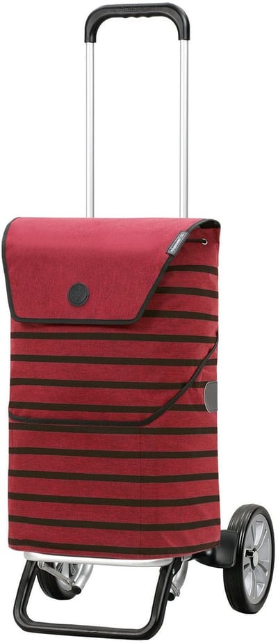Andersen Shopper Alu Star Shopper Jelke Winkelwagen 59 cm - 47 L - bordeaux