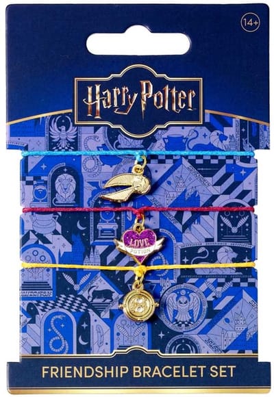 The Carat Shop - Harry Potter Gouden Snaai - Golden Snitch Vriendschapsarmbandjes Set