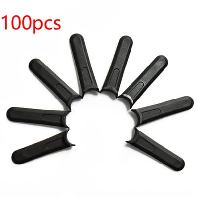 100 stuks geen gaten plastic grasmaaier blad grasmaaier zwarte grasmaaier plastic blad plastic blad
