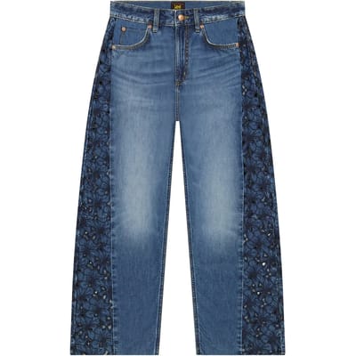 Lee Rider Barrel Loose Fit Spijkerbroek Blauw 27 / 31 Vrouw