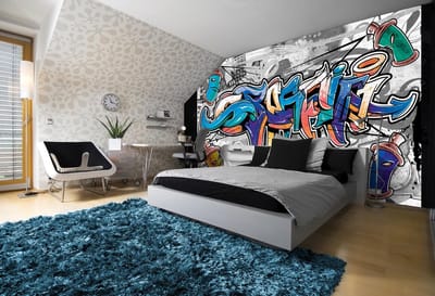 Graffiti Street Art Photo Wallcovering