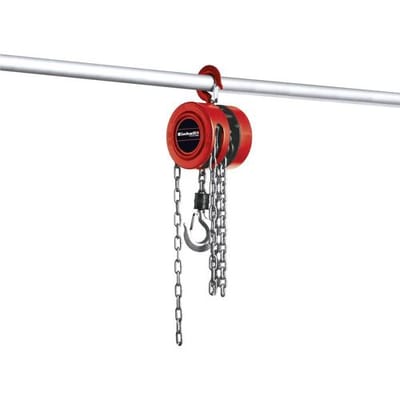 Einhell Katrol TC-CH 1000 - Draagkracht: 1000 kg - Hijshoogte: ± 2,5 meter - Lasthaak met veiligheidsbeugel