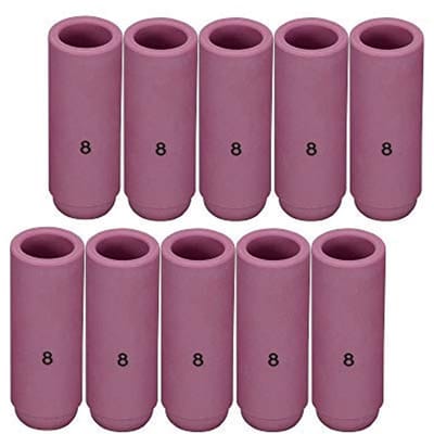 TIG Alumina Nozzles Keramische Schild Cup 10pk