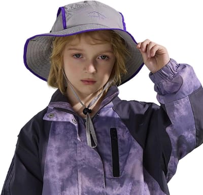 Kinderzonnehoed - Zomerpet Hals - Bescherming Buiten - SPF 50+ - 3-10 Jaar - Afbeelding
