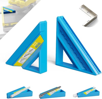 Snijgereedschap Tegels - Precisie Snijder - Muur en Vloer - Handmatig Bedienbaar - 20cm Pakket - Blauw