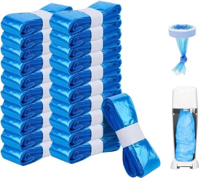 Luier Emmer Navullingen - Vuilniszakken Baby - Geur Neutraliseren - Zeven Laags Materiaal - 20 Stuks - Wit