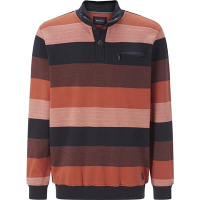 Babista herren Sweatshirt - 48/50 - oranje - Plus Size