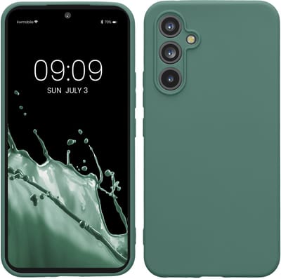 kwmobile telefoonhoesje geschikt voor Samsung Galaxy A54 5G - Hoesje voor smartphone - Precisie camera uitsnede - In dennengroen
