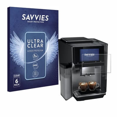 Savvies - Screenprotector voor Siemens EQ700 - Folie Beschermfolie transparant 6 Stuks