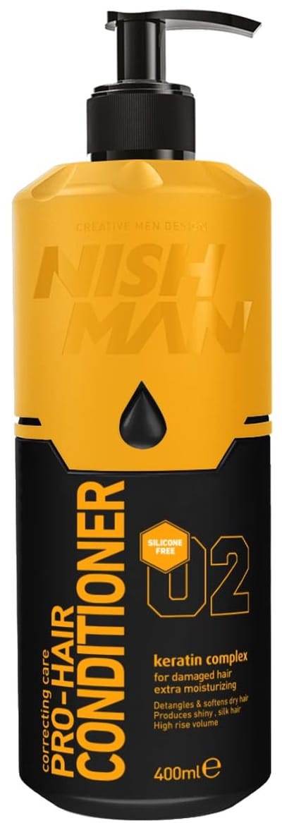 Nishman Conditioner 400 ml - Professionele Haarverzorging - voor Dagelijks Gebruik