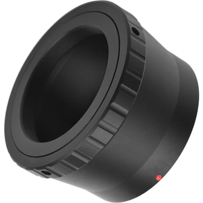 Andoer T2-M4/3 Metalen Lens Mount Adapter Ring T/T2 Mount Lens Adapter Vervanging voor Panasonic zwart