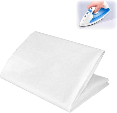 Strijkbare Vlieseline - Naaivlies - Kleding Maken - Medium Gewicht - 100x200 cm - Wit
