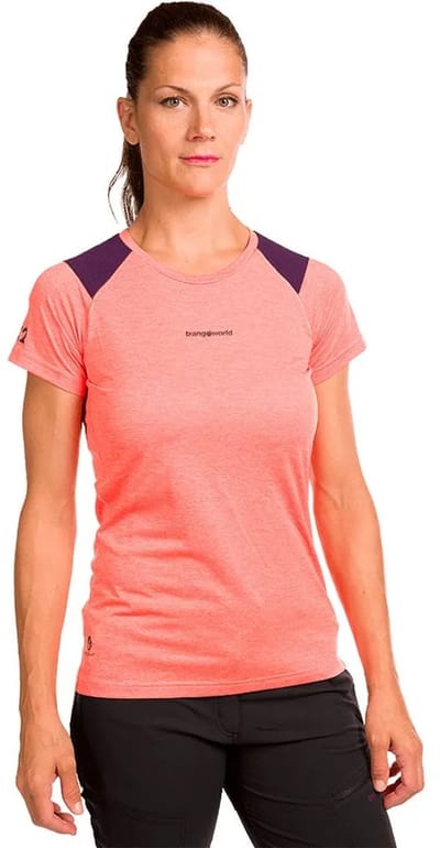 Trangoworld Trx2 Pro T-shirt Met Korte Mouwen Oranje L Vrouw