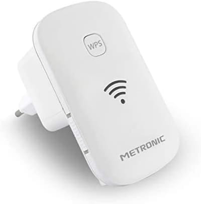 Metronic 495437 Wifi-repeater 300 Mbps met aan/uit-knop