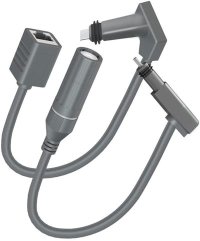Allecto - RJ45-adapter - Mannelijk naar Vrouwelijk - Waterdichte