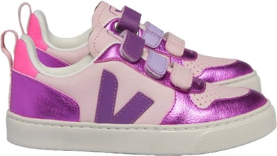 Veja V10 - Petale Multico Cosmos - kindersneakers - roze - klittenband - maat 23