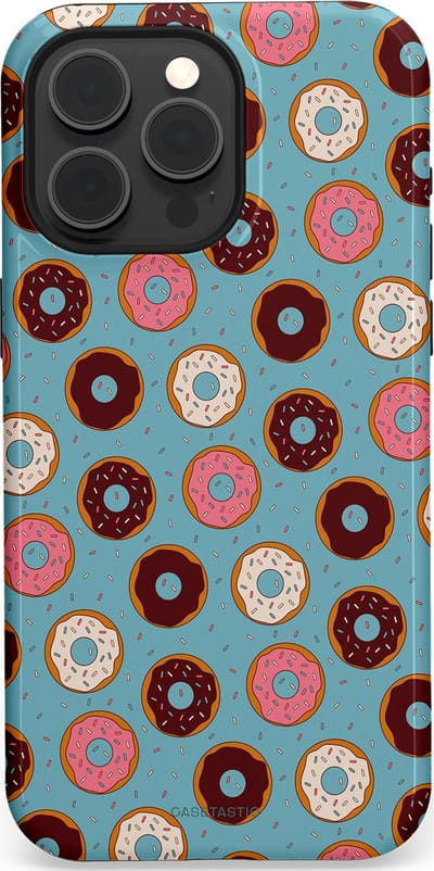 Casetastic Hoesje Geschikt voor Apple iPhone 15 Pro Max Magsafe - Stijlvolle Beschermende Duo-layer Case - Donut Dromen