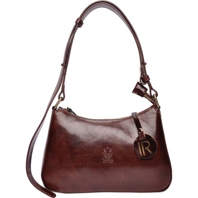 Isabella Rhea Bordeauxrood Rundleer Tas