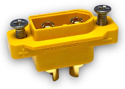 Navelstekker XT60E met Schroeven voor Drone en Modelbouw - Hoge Stroom 60A
