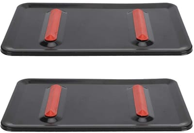 Dailygoods- Rustplaat - 2 x Ijzeren Thermische Isolatieplaat - Hittebestendig - Veiligheid bij Strijken - Duurzaam - Innovatief Ontwerp - Strijkmat