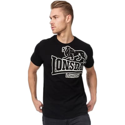 Lonsdale T-Shirt Langsett T-Shirt regular fit