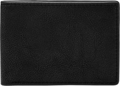 FOSSIL Portemonnee Steven FPW Bifold Wallet Slate Black Donkergrijs