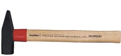Kuźnia Lux Serie - Roestvrijstalen Moker - 1 kg - Ergonomische Handgreep - Houten Tronk