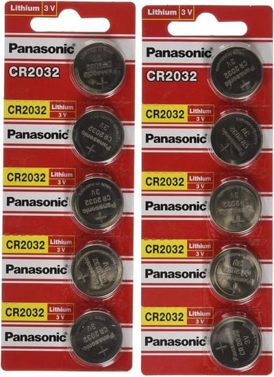 Lithium Knoopcel Batterijen - Kleine Ronde Batterijen - Apparaten Voeden - 3 Volt Spanning - 1 mm dikte