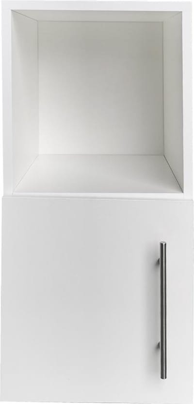 Nachtkastje - halkastje - 64 cm hoog - wit
