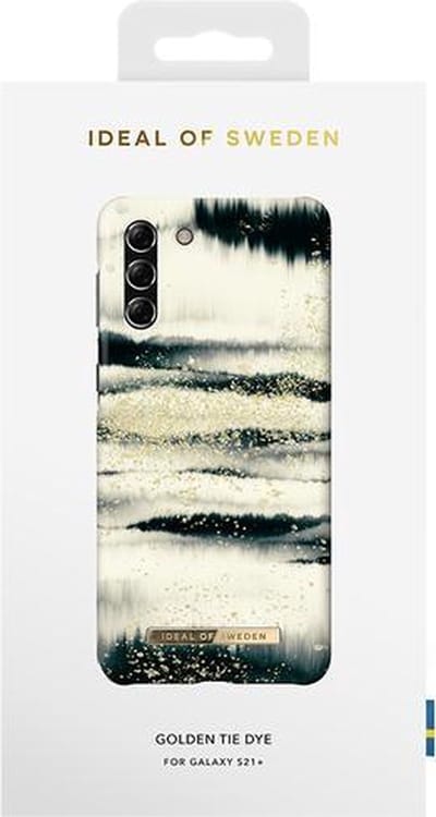 ideal of sweden fashion case geschikt voor samsung galaxy s21+ golden tie dye