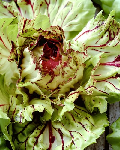 2 sets - Bladcichorei Zaden Variegata Di Castelfranco Cichorium Intybus Laat Ras