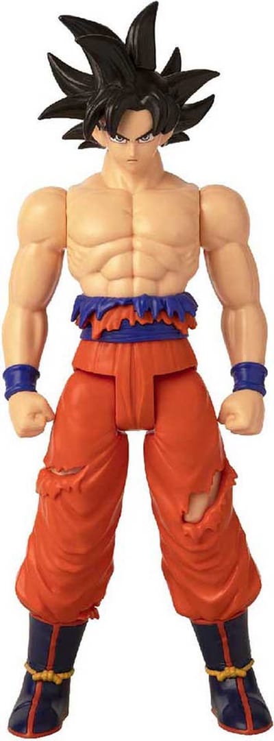 Bandai - Dragon Ball Super - Limit Breaker Giant Figure - Ultra Instinct Goku Sign - Officieel gelicentieerde Dragon Ball - Grote 30 cm gelede Goku-figuur - Speelgoed kind 4 jaar oud en + - 36749