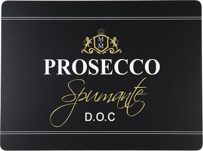 placemat wijn prosecco zwart 30x40cm (4)